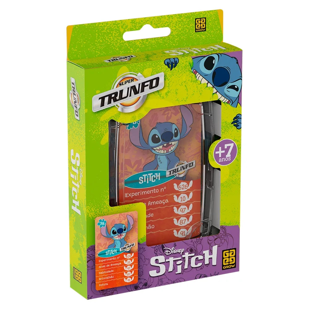 Super Trunfo Stitch 32 Cartas - Grow