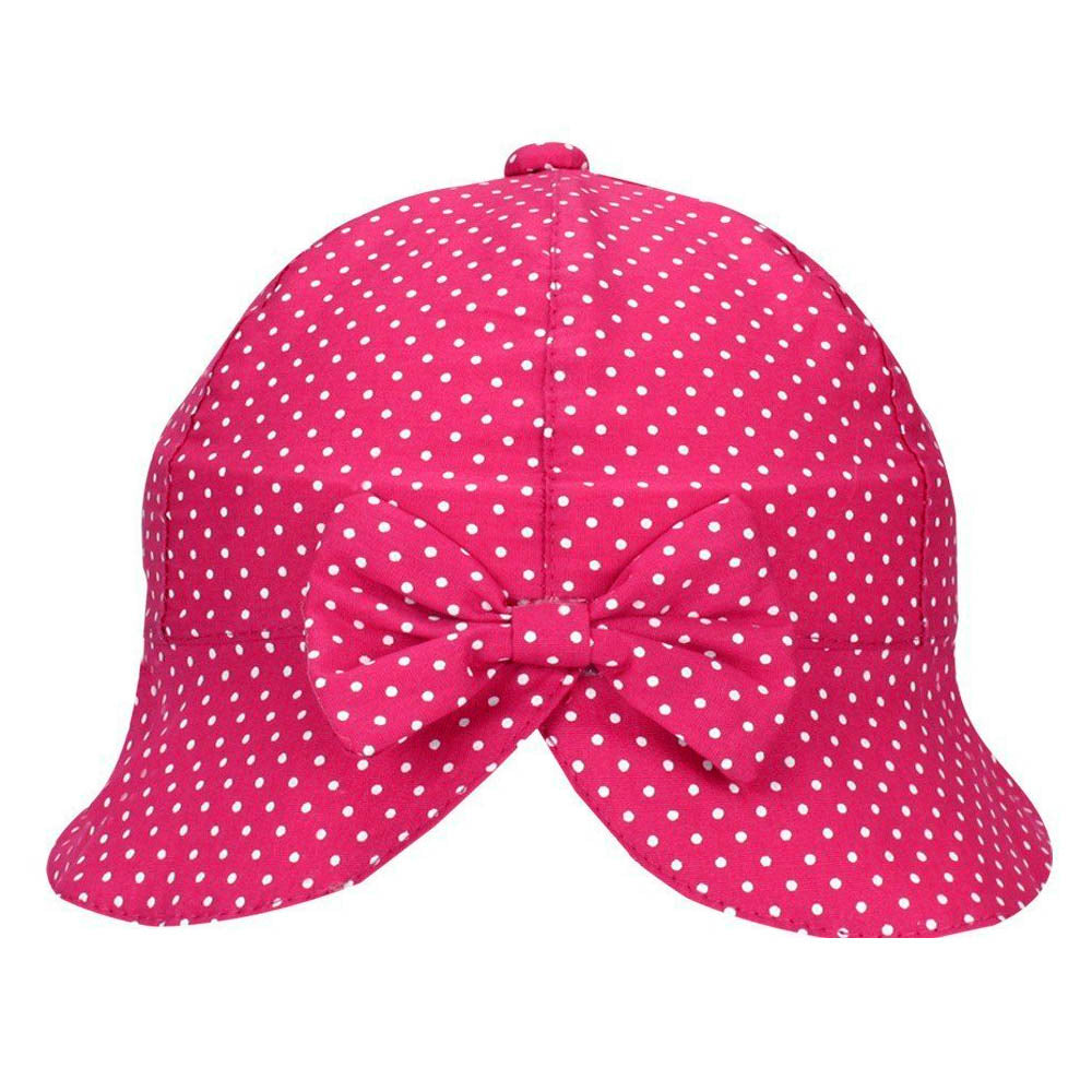 Chapéu Bebê Poá Pink Laço - Everly