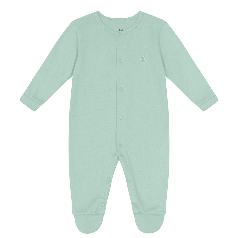 Macacão Prematuro Bebê em Suedine Liso - Kiko Baby