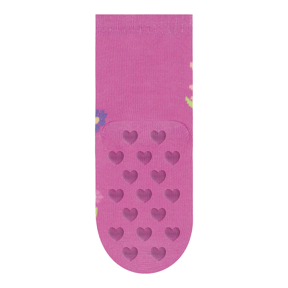 Meia Antiderrapante Bebê Menina Coelhinha - Selene