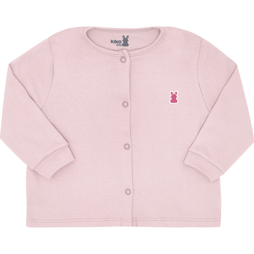 Casaco Bebê Timeless Liso Em Suedine - Kiko Baby