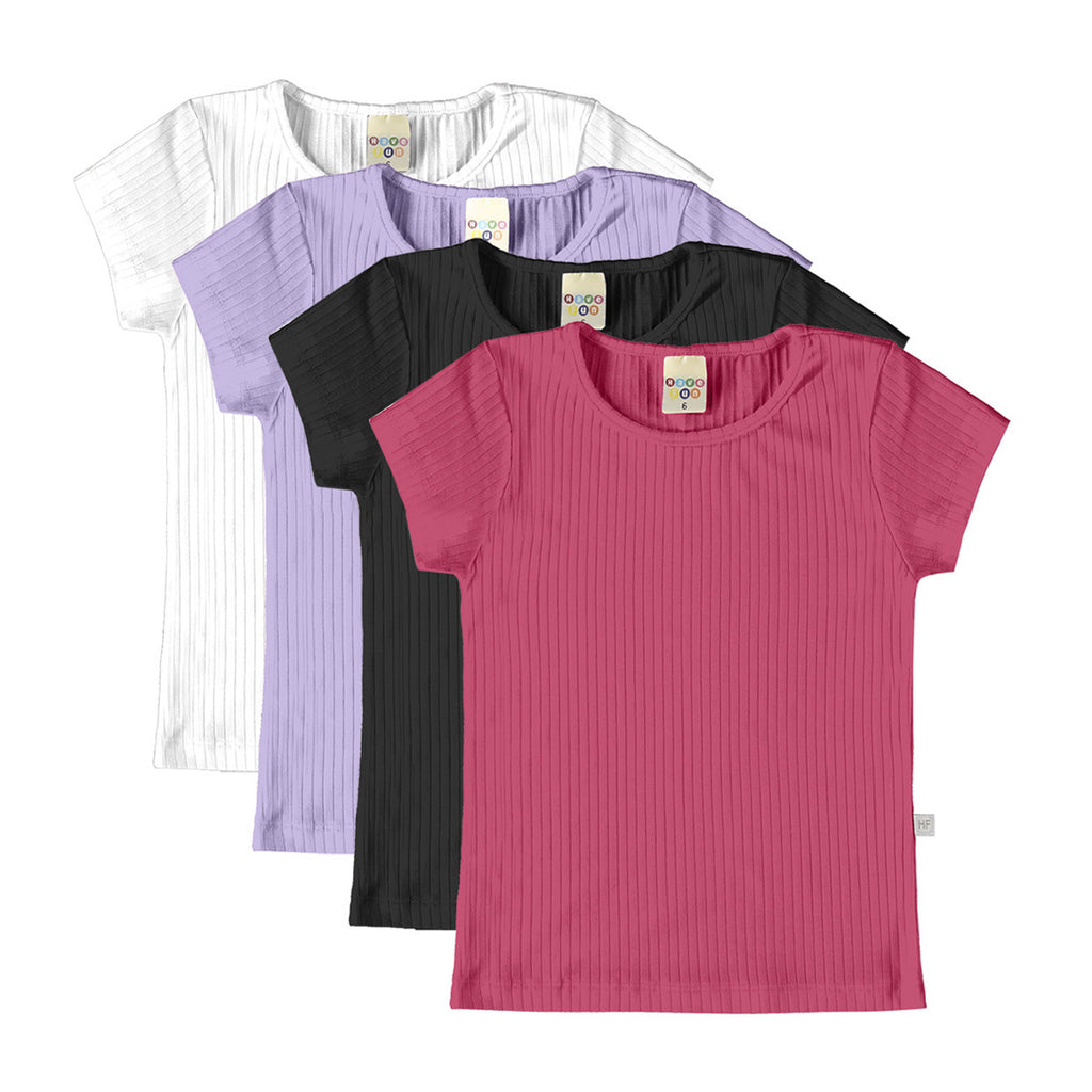 Blusa Básica Infantil Menina Malha Canelada - Have Fun
