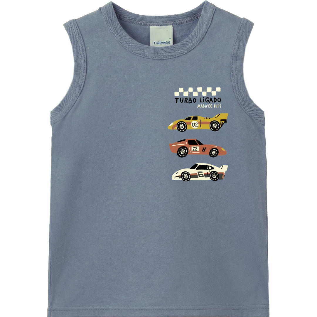Regata Infantil Menino Carrinhos - Malwee Kids