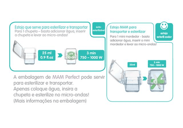 Chupeta Perfect 16+ Meses C/ 2 Un - MAM