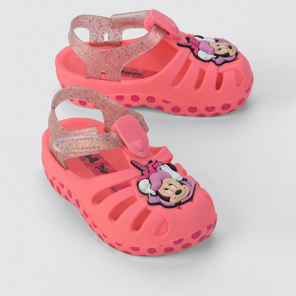 Sandália Babuche Disney Magic Minnie - Grendene Kids