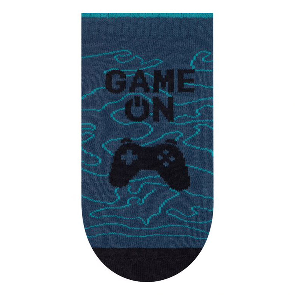 Meia Cano Curto Infantil Menino Estampada - Selene