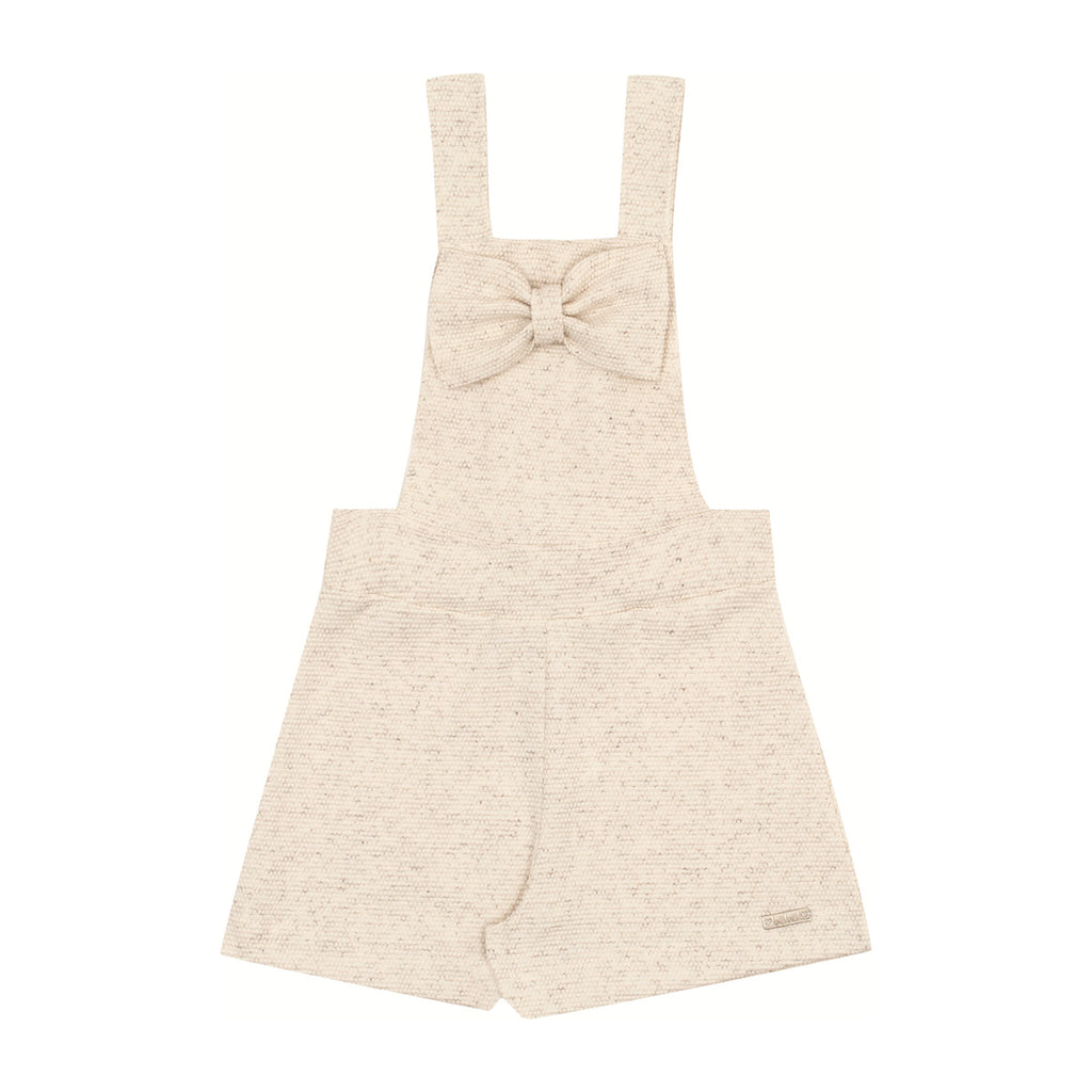 Conjunto Infantil Menina Jardineira e Blusa - Kiki Xodó