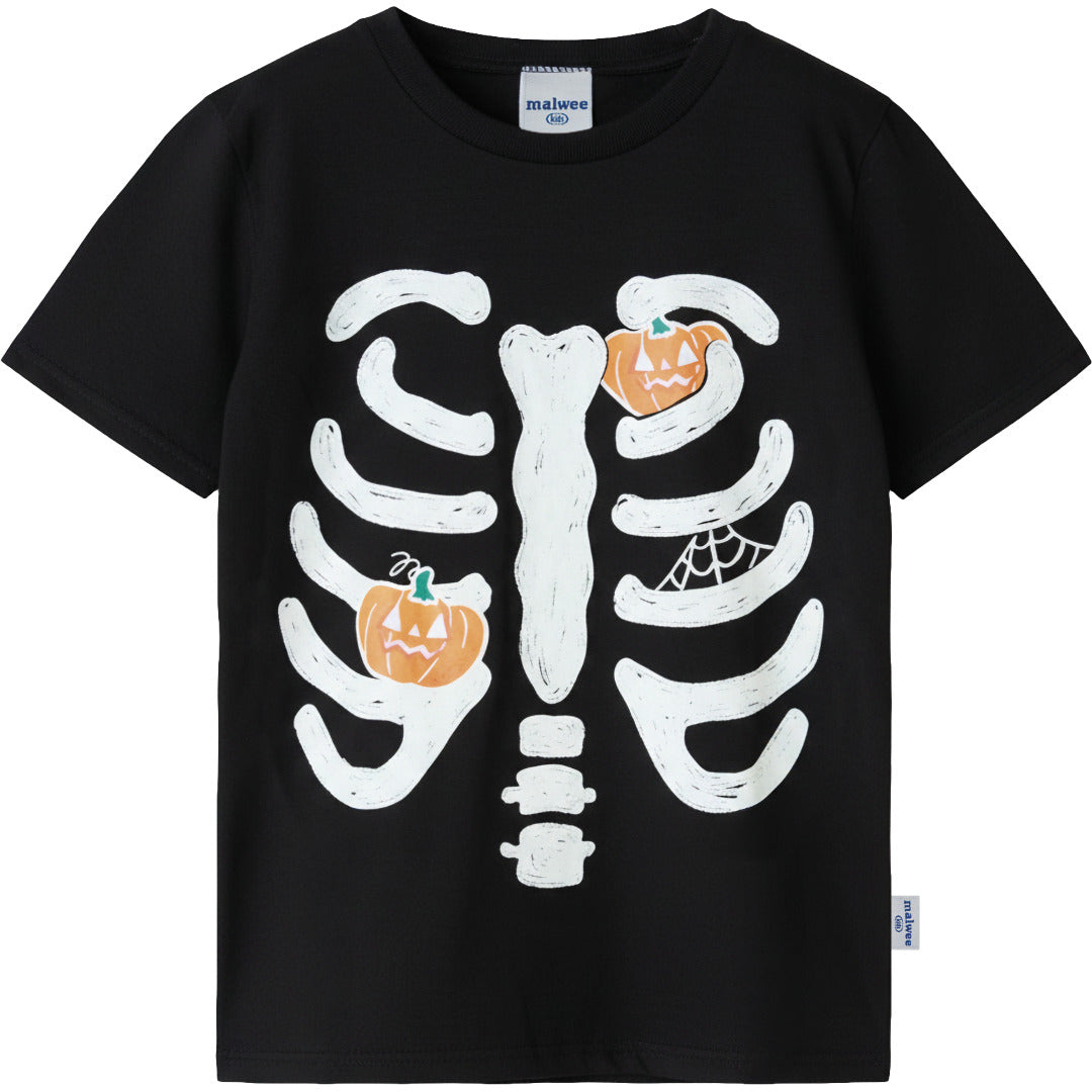 Camiseta Infantil Halloween Brilha no Escuro - Malwee Kids