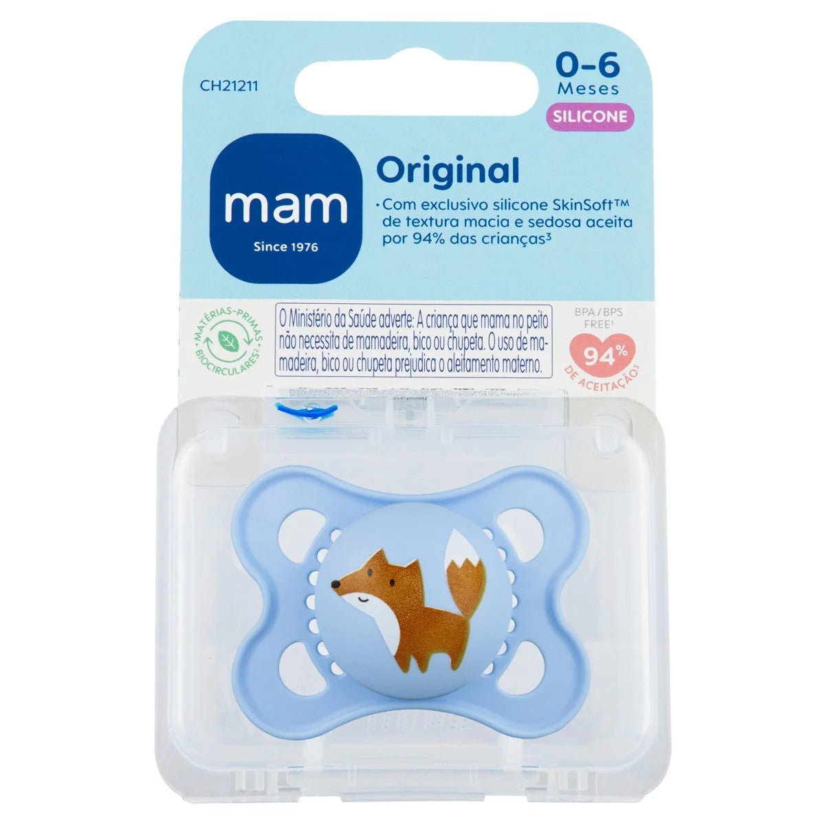 Chupeta Original 0 a 6 Meses - MAM