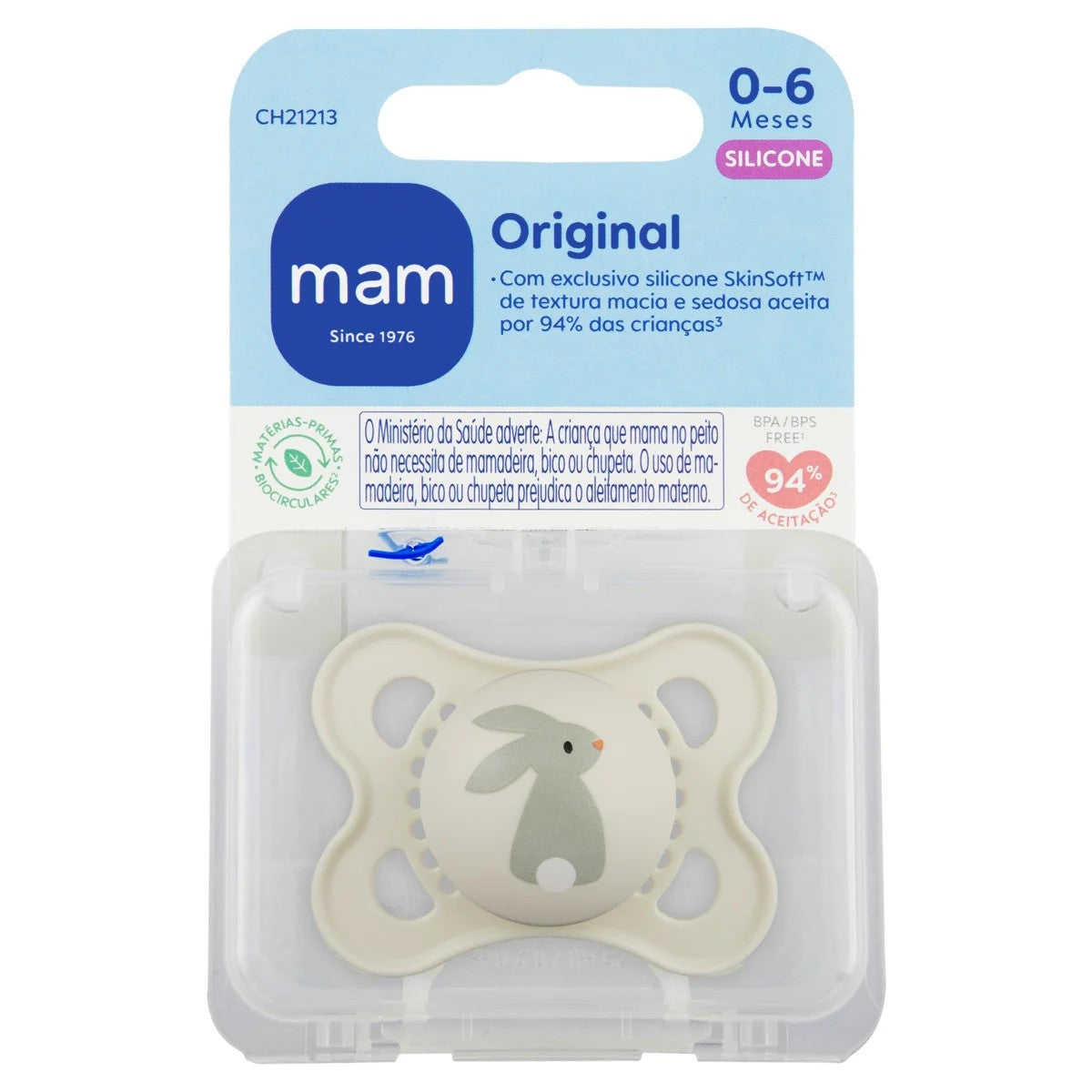 Chupeta Original 0 a 6 Meses - MAM