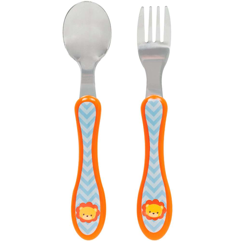 Kit Talher Para Bebê Leão (6+ Meses) - Buba