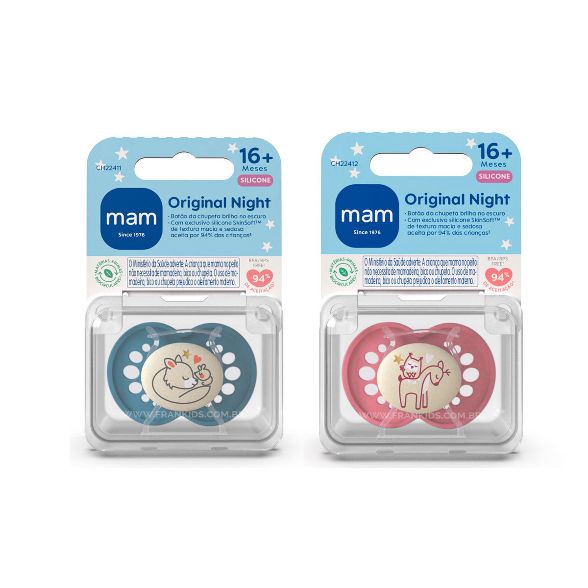 Chupeta Original Night 16+ Meses - MAM
