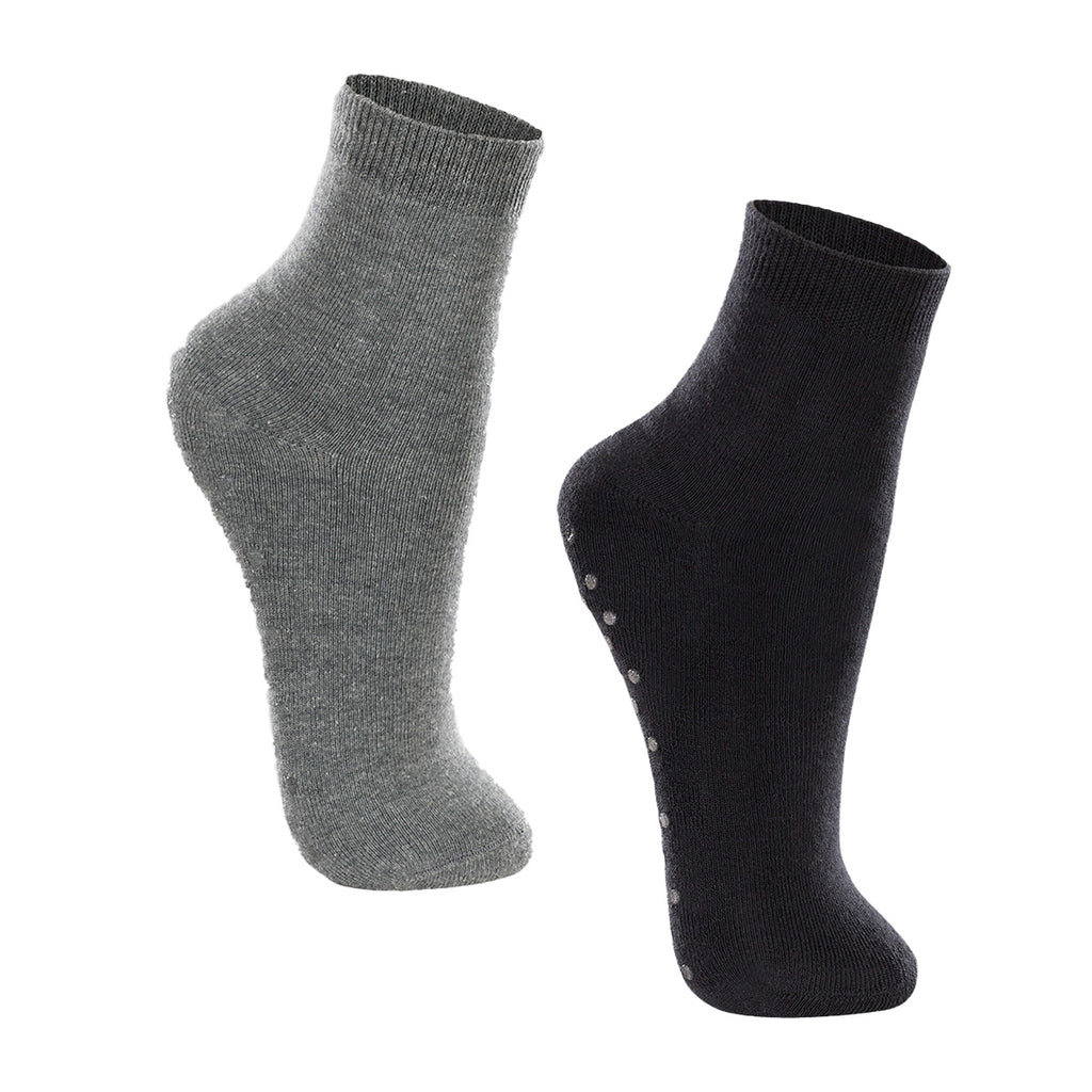 Meia Cano Alto Infantil Atoalhada Antiderrapante - Lupo