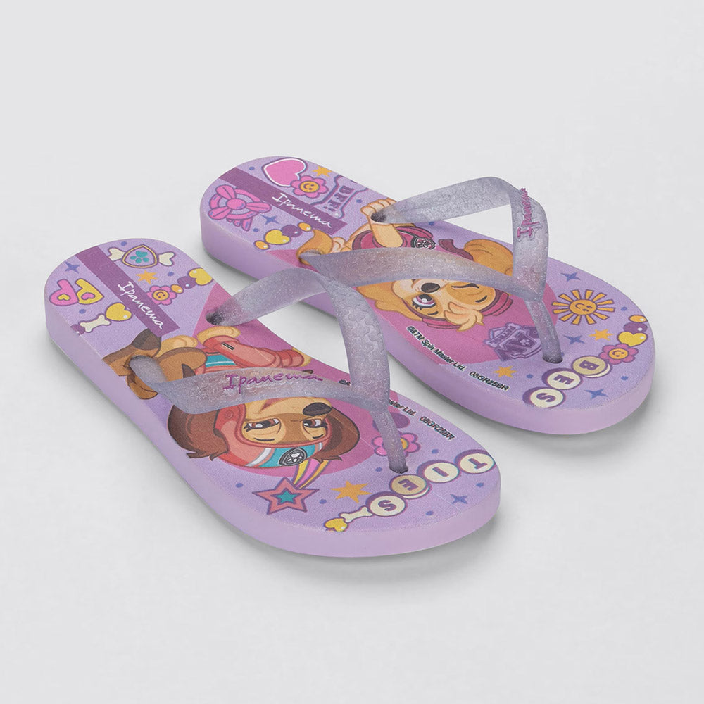 Chinelo de Dedo Infantil Patrulha Canina Skye - Ipanema