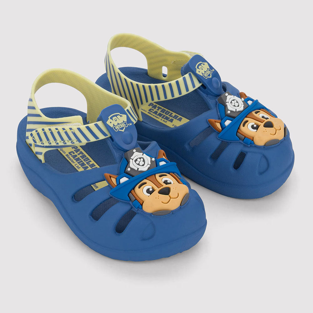 Sandália Babuche Menino Patrulha Canina Chase - Grendene Kids