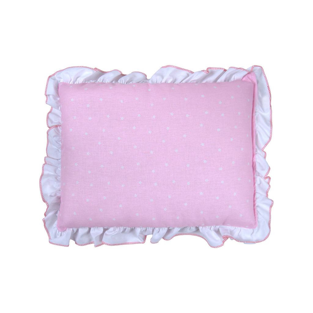 Travesseiro Estampado com Babado Borboletas - Bublim