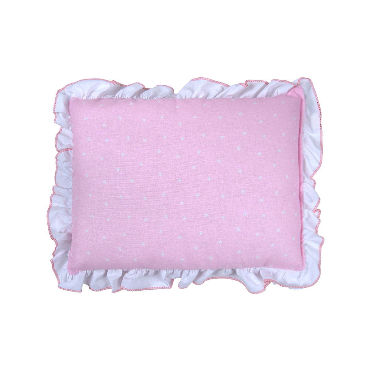 Travesseiro Estampado com Babado Borboletas - Bublim