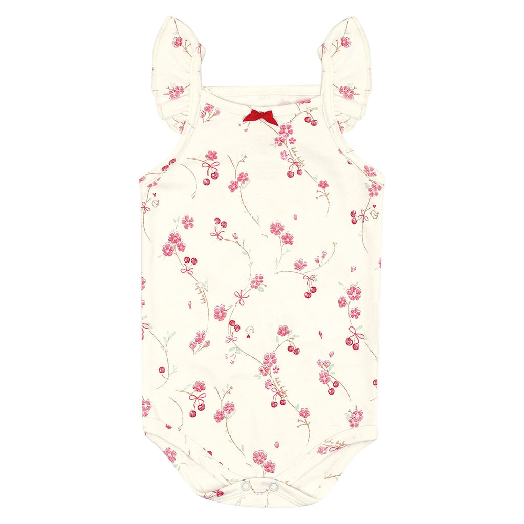 Conjunto Bebê Menina Body Alça e Short - Kiko Baby