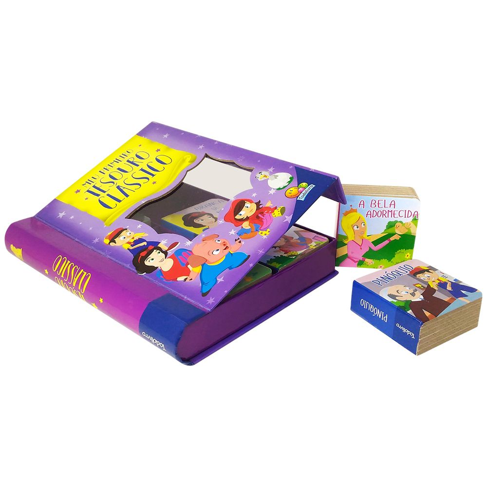 Livros Primeiro Tesouro Clássico Box C/6 Livrinhos - Todolivro
