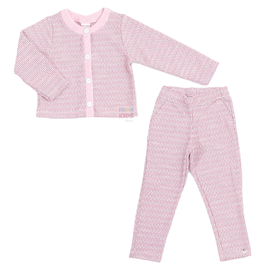 Conjunto Infantil Menina Little Boss Tweed - Have Fun