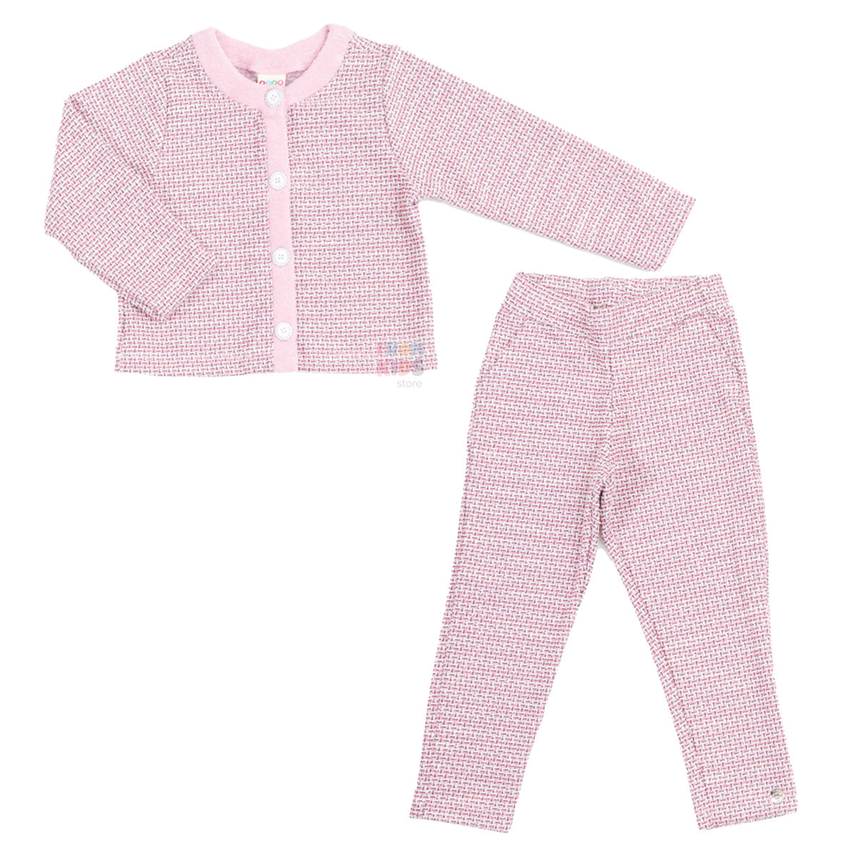 Conjunto Infantil Menina Little Boss Tweed - Have Fun