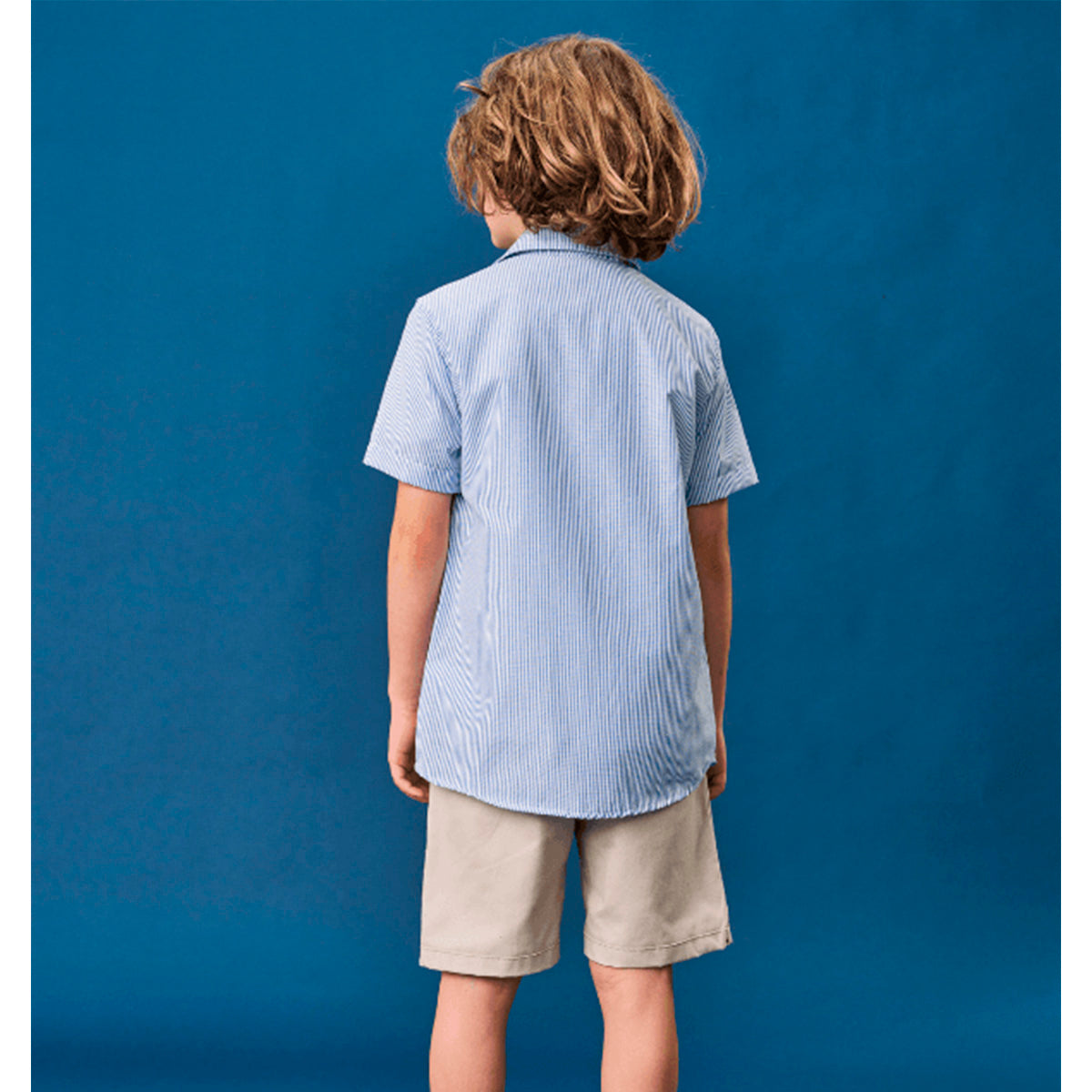 Conjunto Infantil Menino Camiseta, Bermuda e Camisa - Divertto
