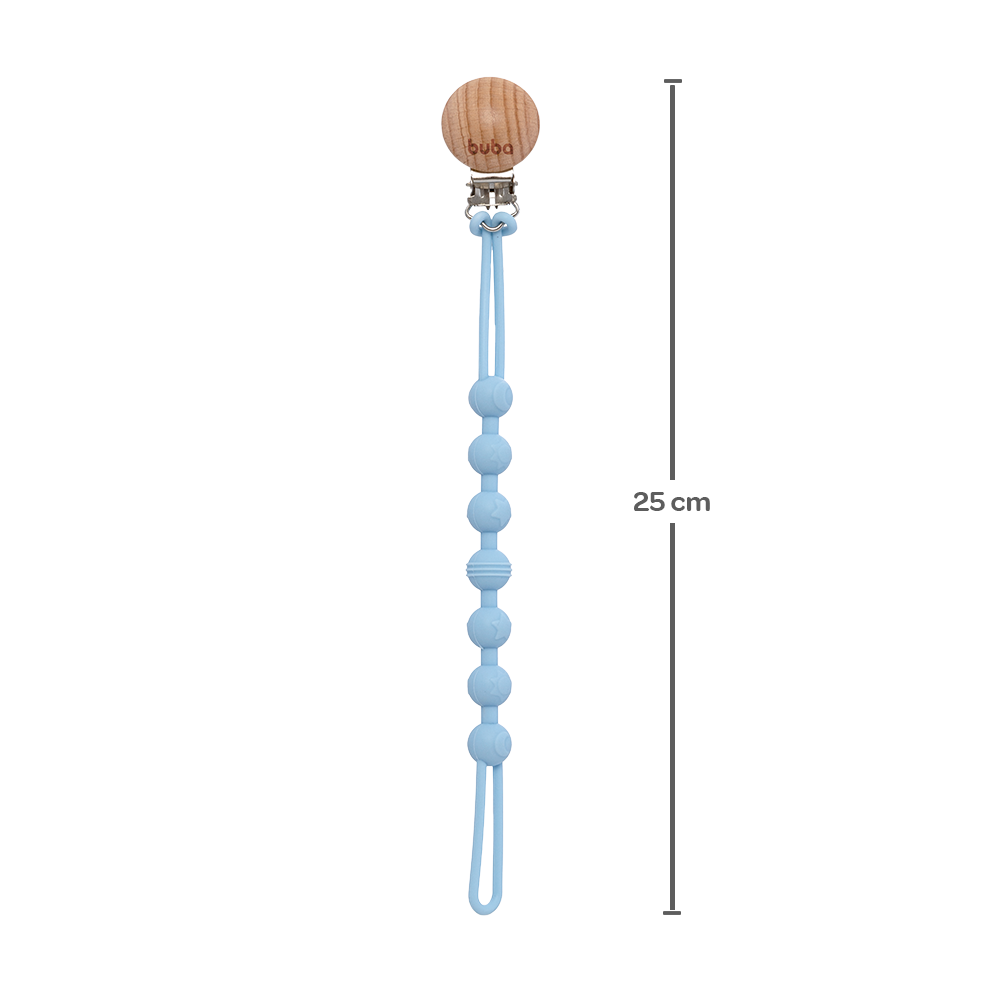 Prendedor de Chupeta em Silicone - Buba