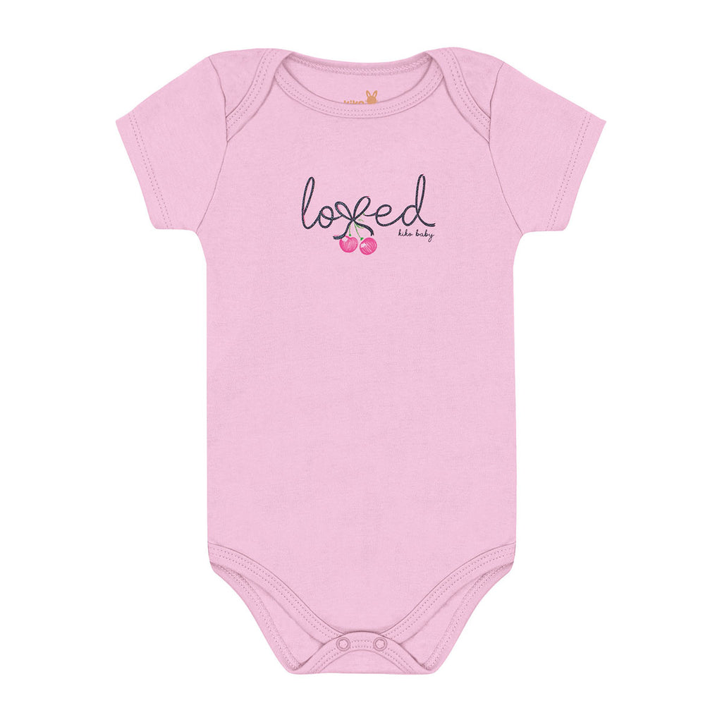 Conjunto Bebê Meina Body Loved e Short - Kiko Baby