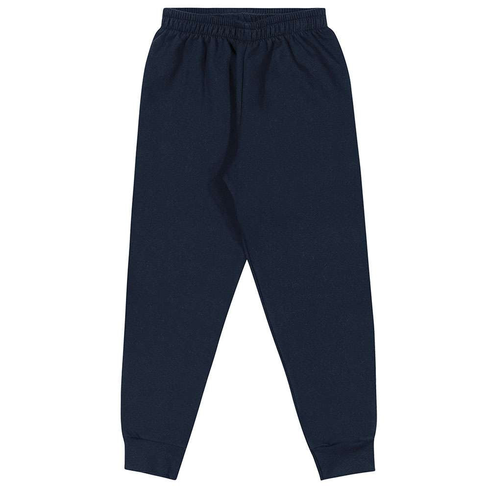 Calça Básica Lisa Menino em Moletom Peluciado - Elian