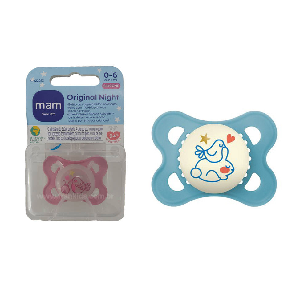 Chupeta Original Night 0 a 6 Meses - MAM