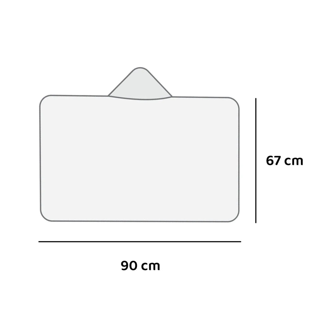 Toalha de Banho Forro de Fralda 67CMX90CM Melancia - Baby Joy