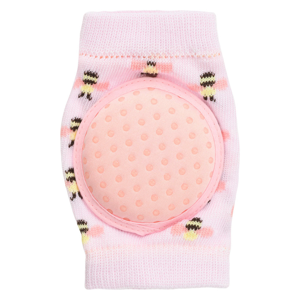 Joelheira Soft Bebê Menina Antiderrapante Abelhas - Pimpolho