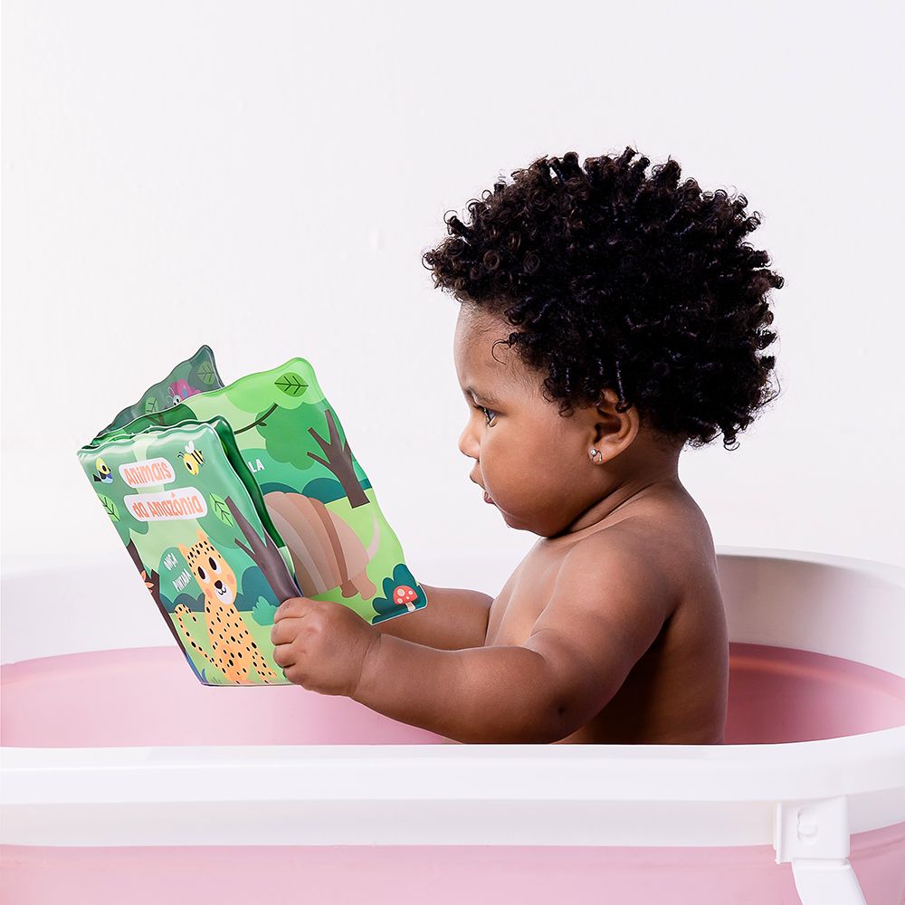 Livro de Banho Bebê Animais da Amazônia - Buba