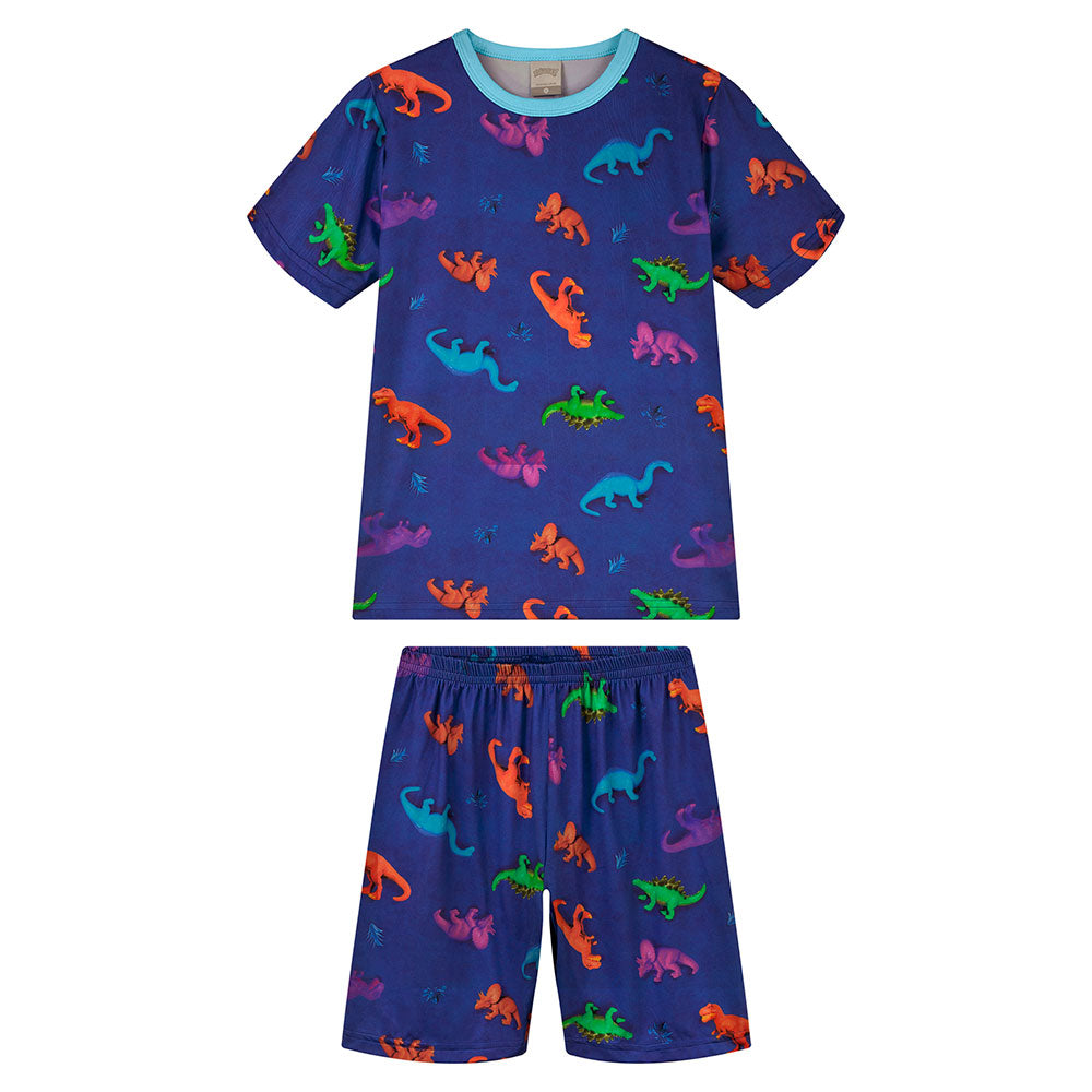 Pijama Infantil Menino Malha Modeli Toy Azul - Alakazoo