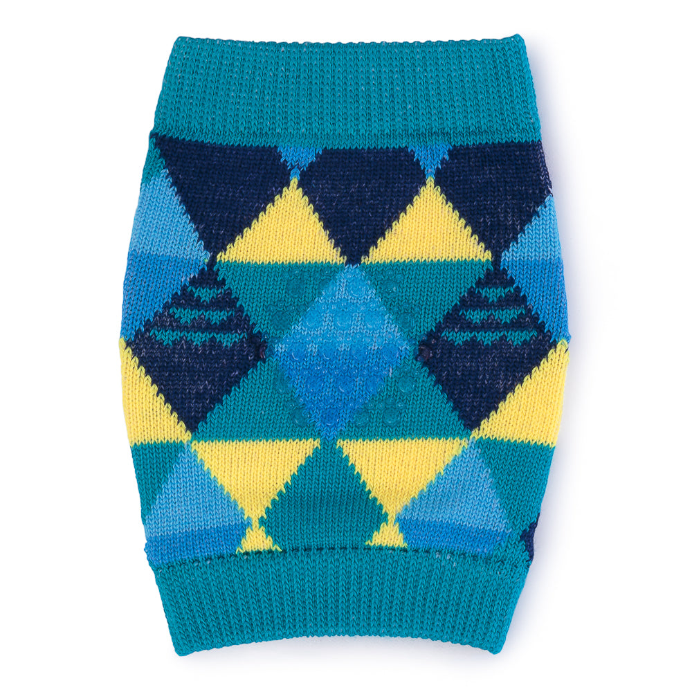 Joelheira Bebê Menino Antiderrapante Geométrico - Pimpolho