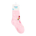 Meia Felpuda Infantil Menina 31-34 Flamingo - Pimpolho