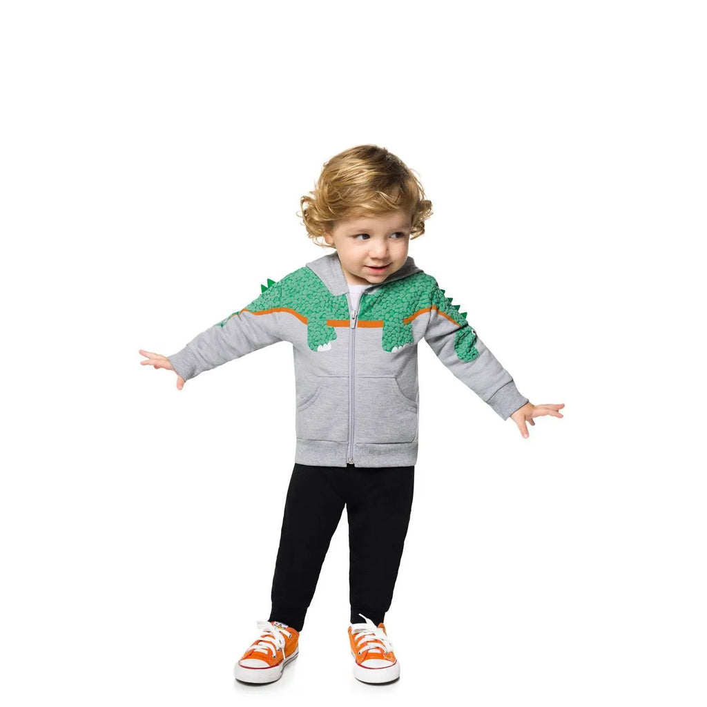 Conjunto Jaqueta Dino Moletom Peluciado e Calça - Kyly