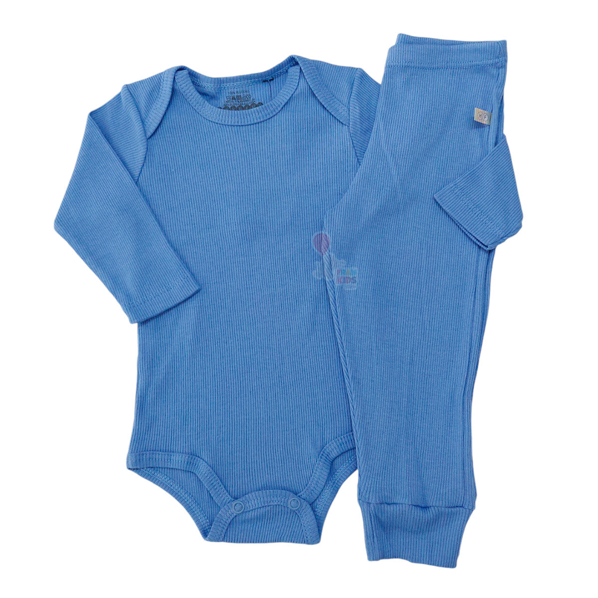 Conjunto Pijama Canelado Bebê Body e Calça - Have Fun