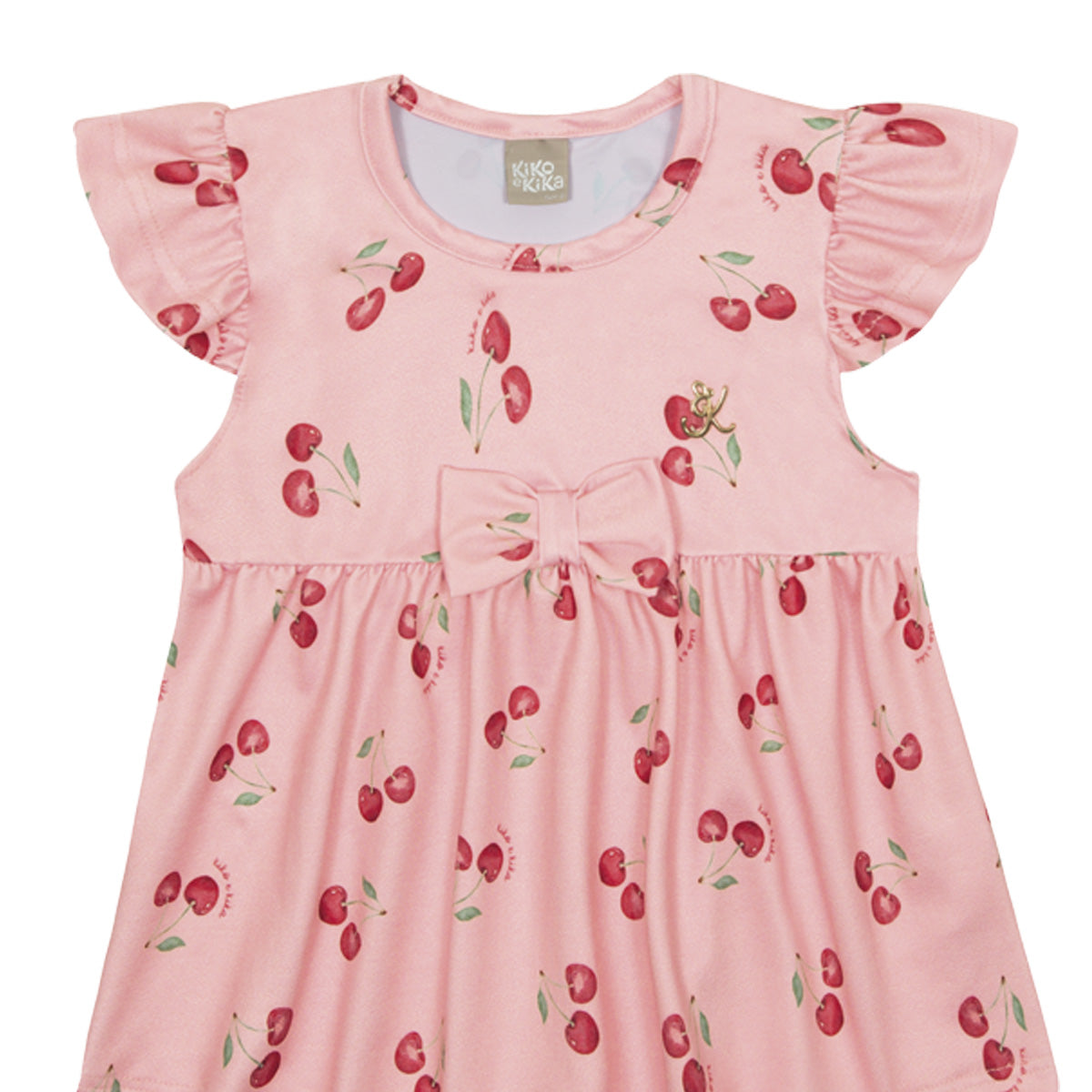 Conjunto Menina Bata e Ciclista em Cotton - Kiko e Kika