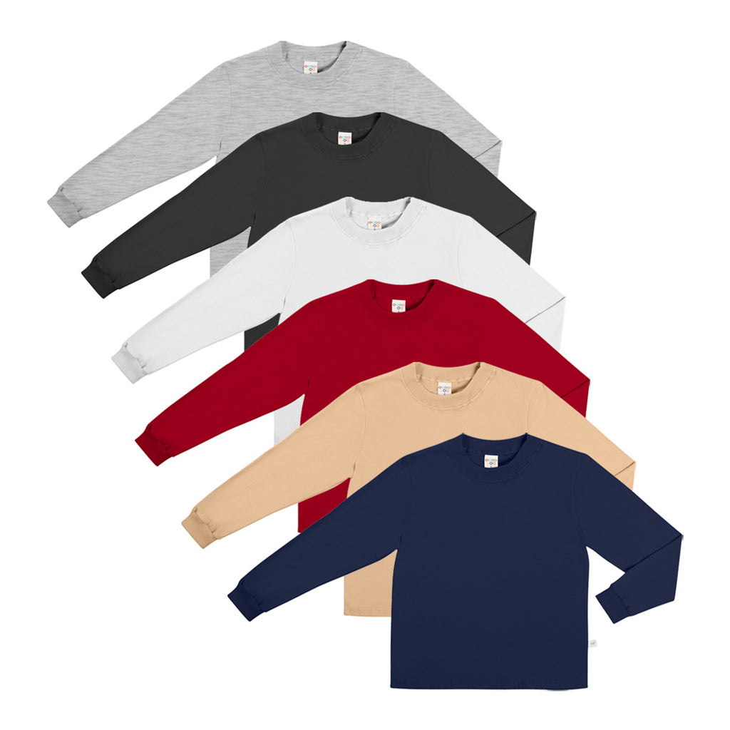 Camiseta Manga Longa Menino em Meia Malha - Have Fun