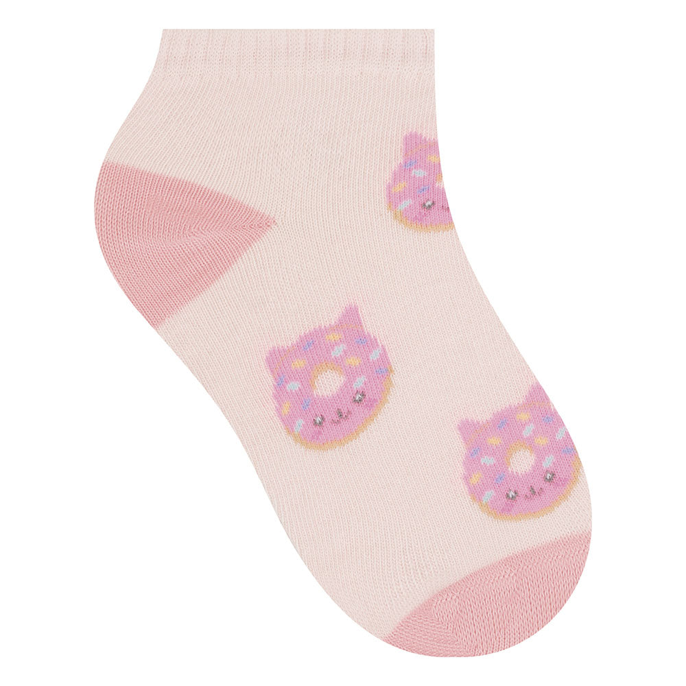 Meia Cano Curto Infantil Menina Estampada - Selene