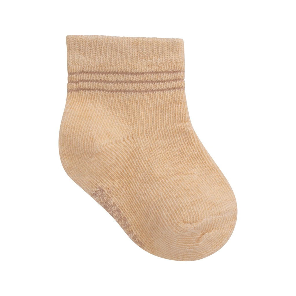 Kit 3 Pares Meia Cano Médio Bebê Menino RN Listras - Pimpolho