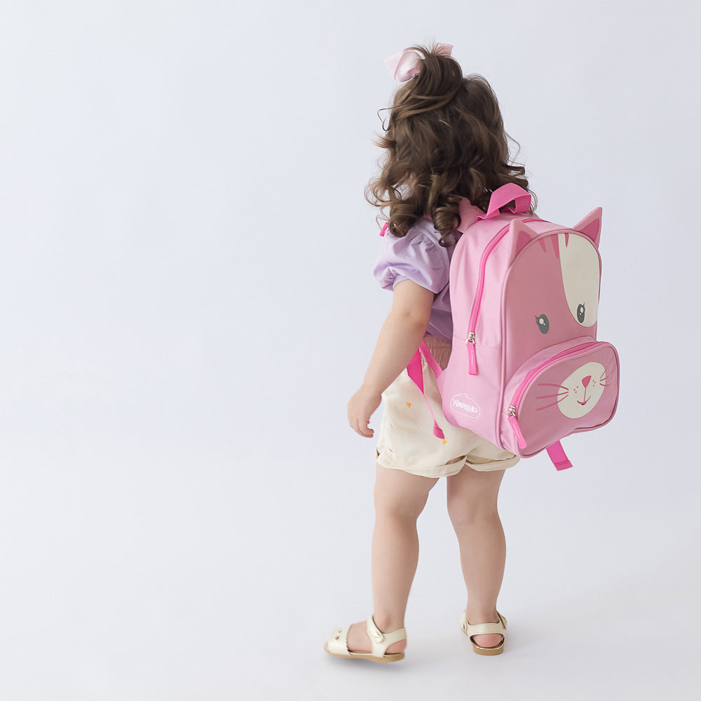 Mochila Infantil Gatinha Rosa - Pimpolho