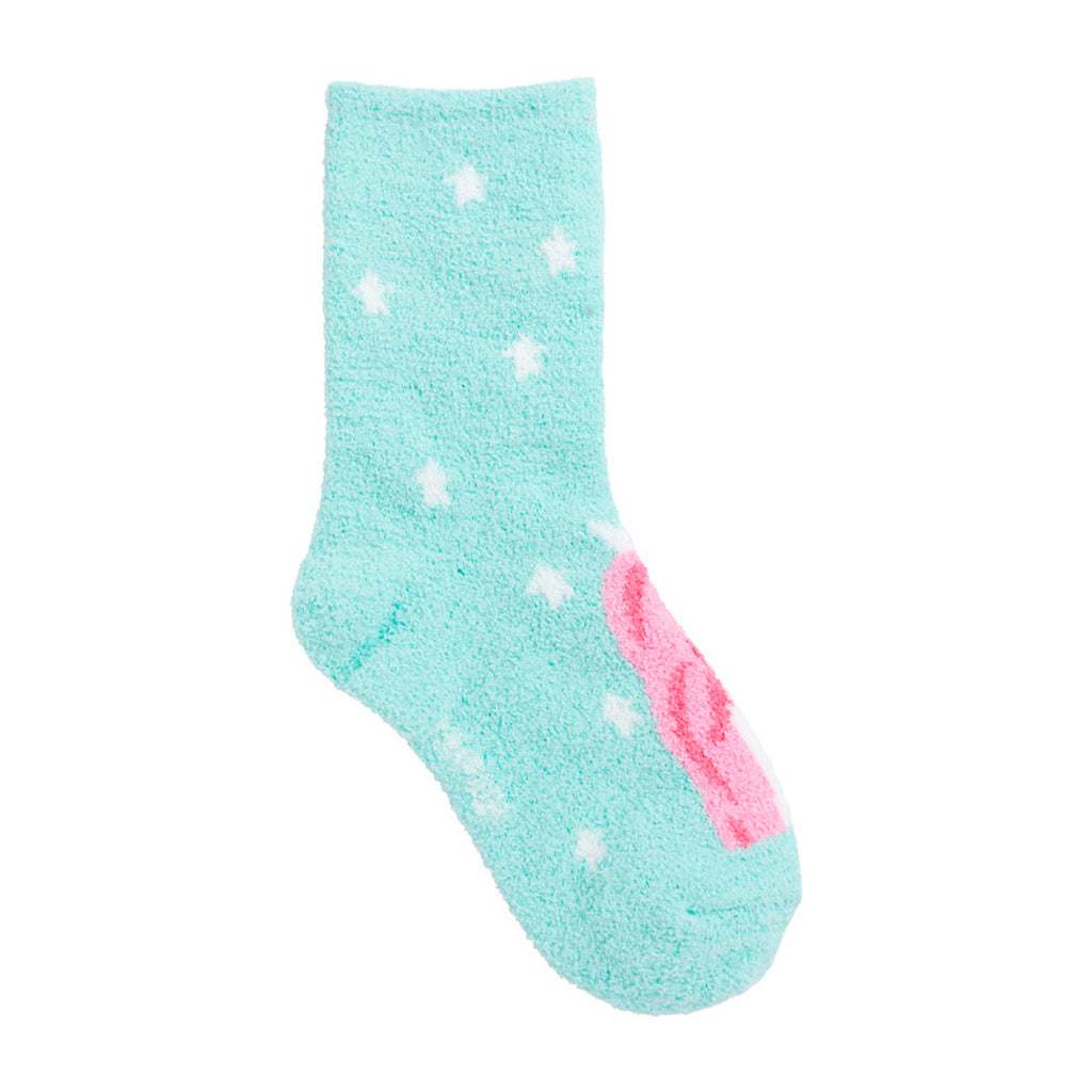 Meia Felpuda Infantil Menina 31-34 Unicórnio - Pimpolho