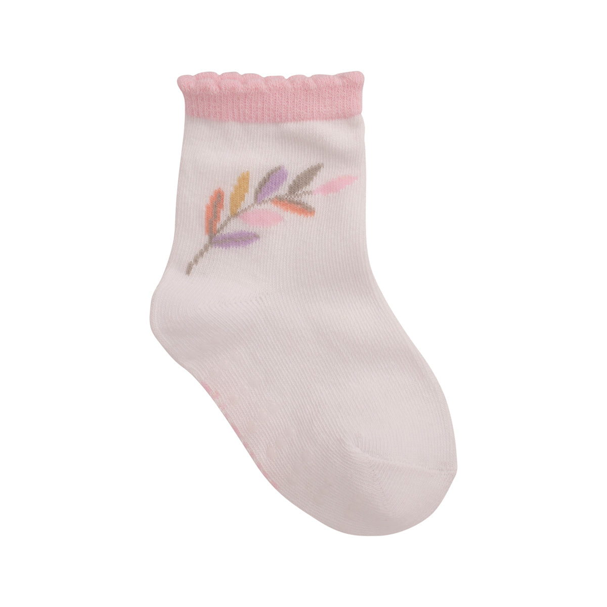 Kit 3 Pares Meia Antiderrapante Menina 21-25 Pomba - Pimpolho