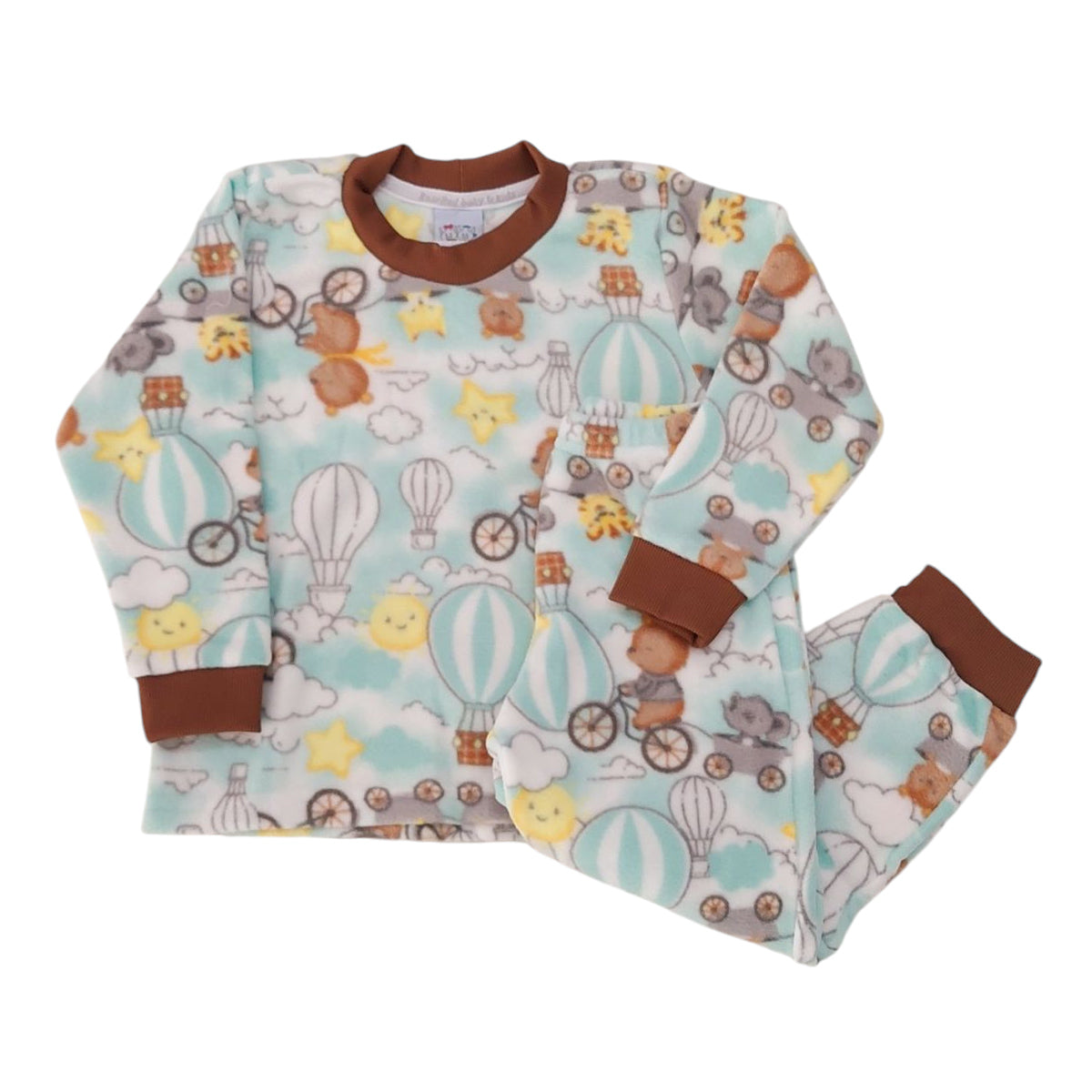 Conjunto Pijama Soft Menino Balão - Rosebud