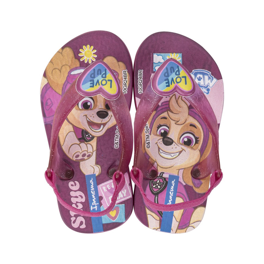 Chinelo Patrulha Canina Friends Baby Skye - Ipanema