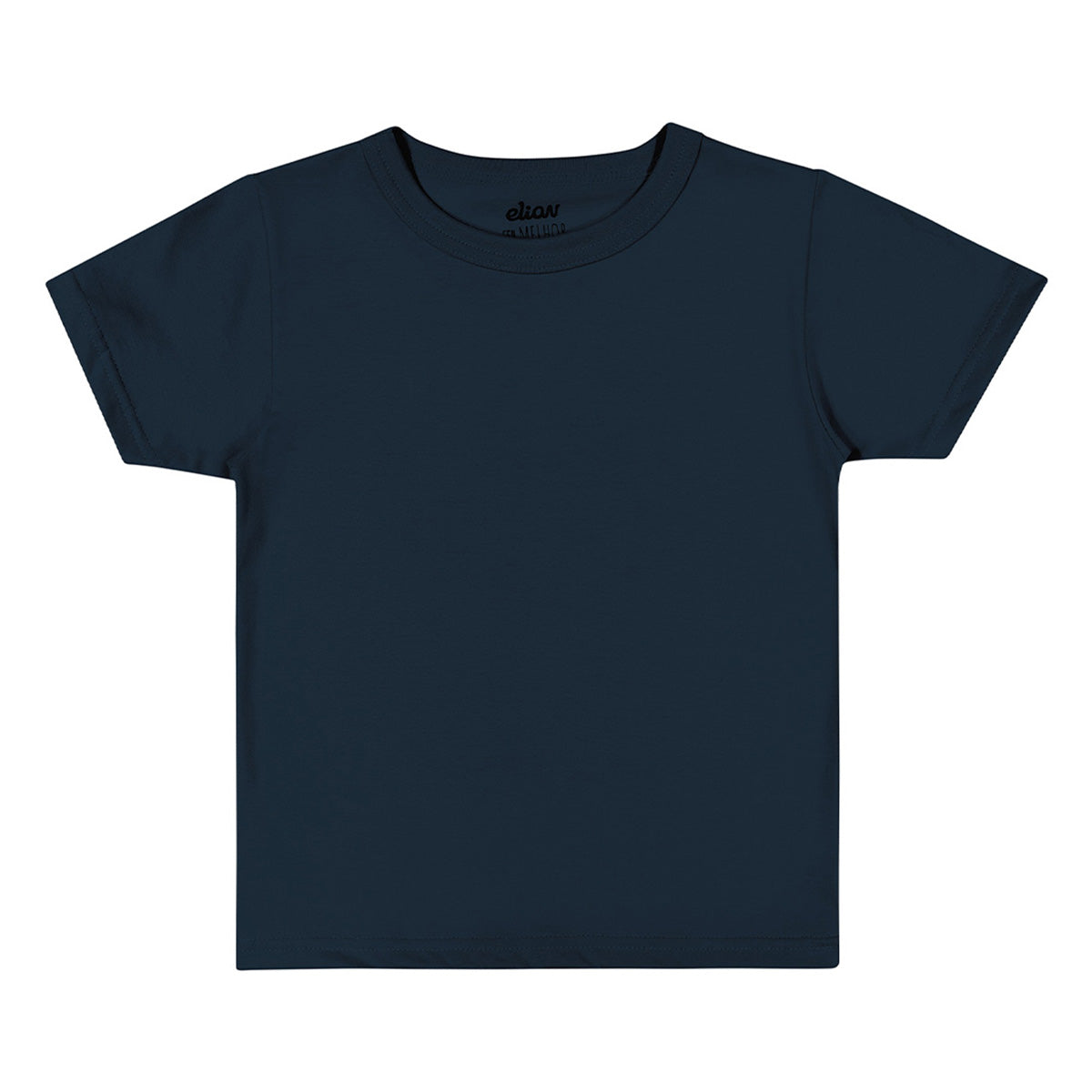 Camiseta Infantil Masculina em Meia Malha Penteada - Elian