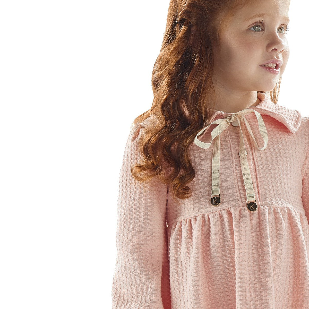 Vestido Infantil Malha Quadriculada - Kiki Xodó