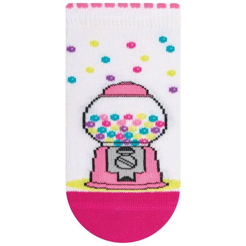 Meia Cano Médio Bebê Menina Estampada Bolinhas - Selene
